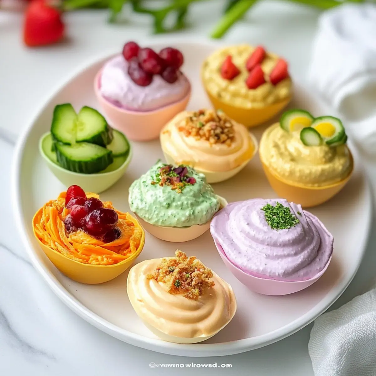 Easter Egg Deviled Egg Delights for a Colorful Celebration