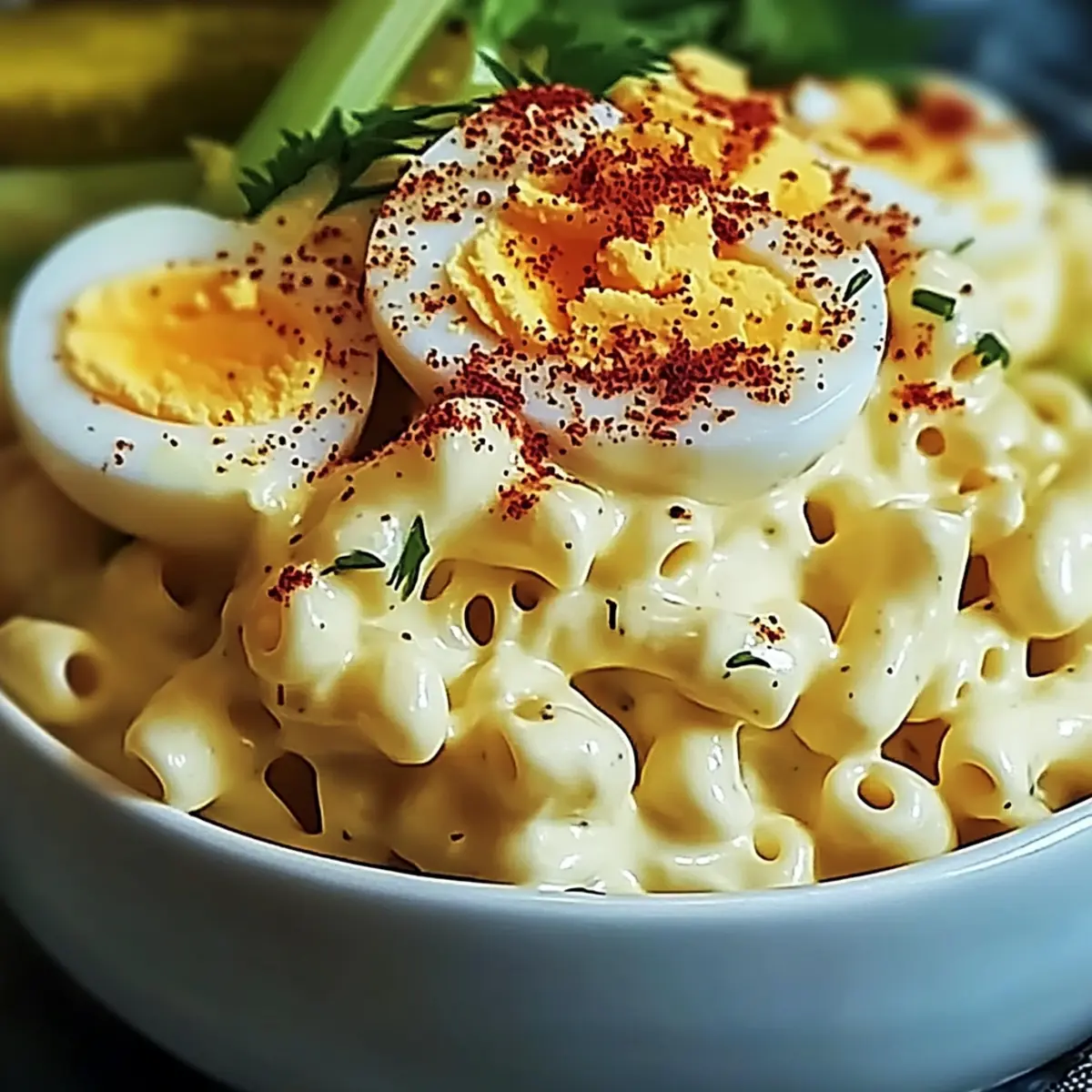 Deviled Egg Macaroni Salad: Creamy Comfort for Any Occasion