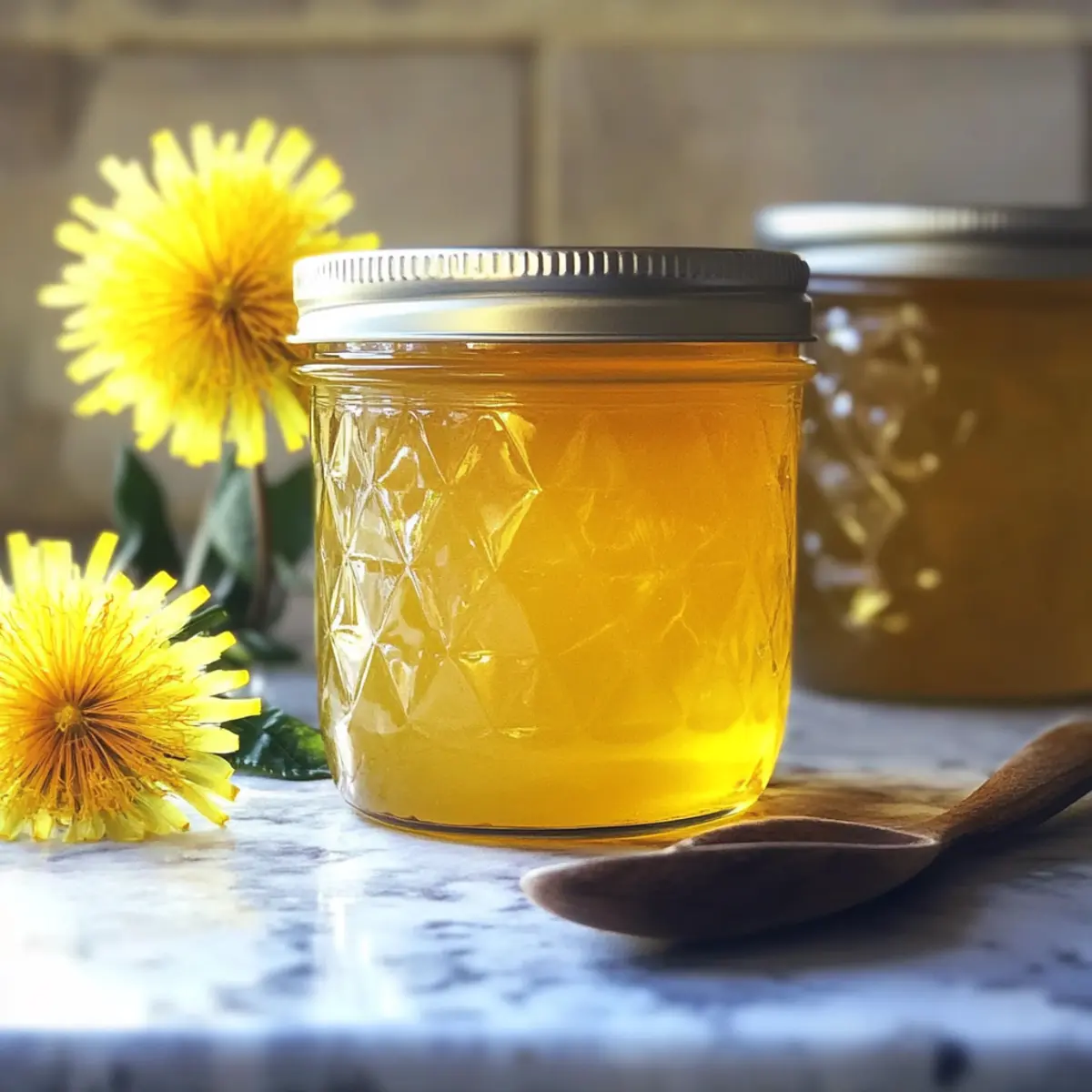 Dandelion Jelly: Brighten Your Breakfast with Homemade Goodness