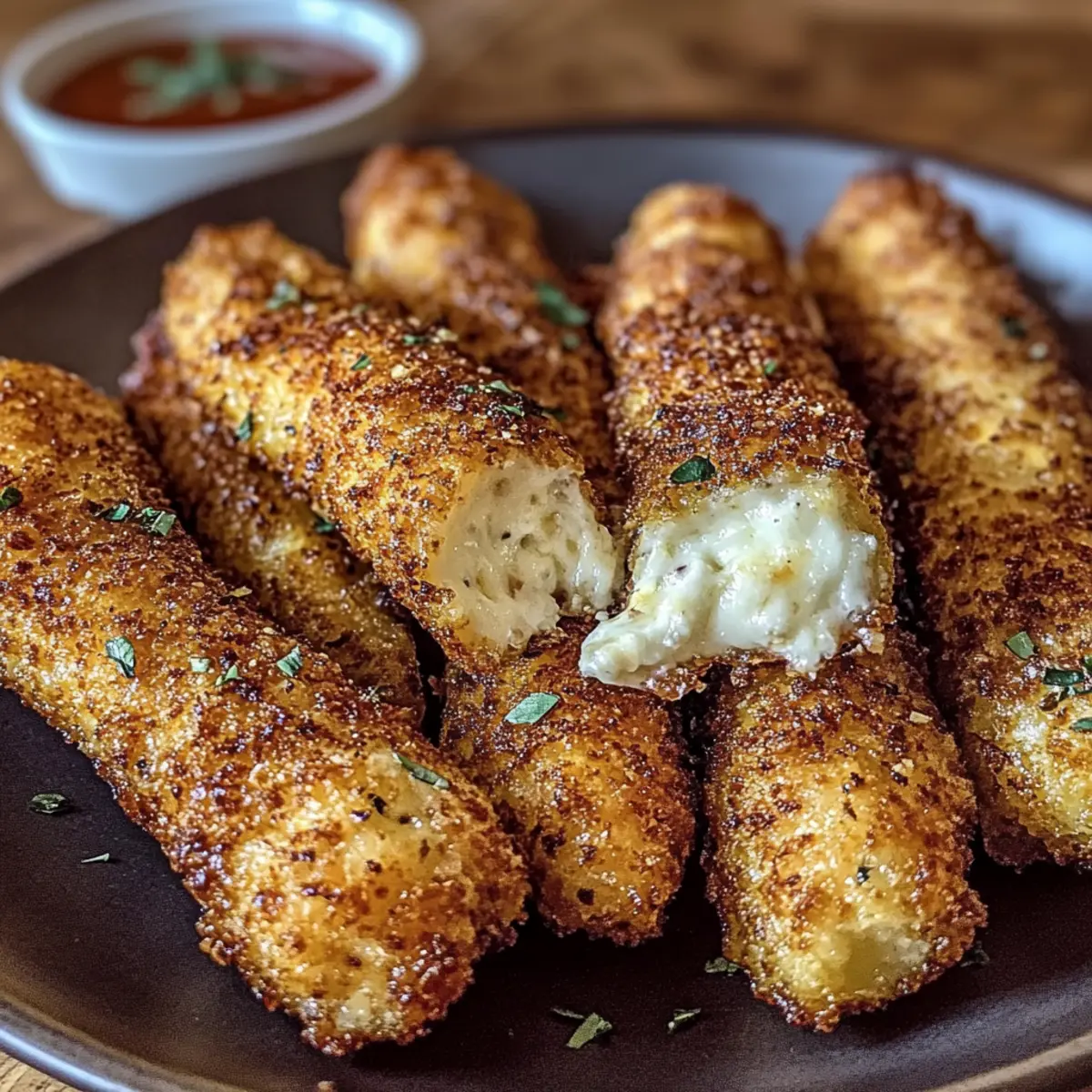 Cheesy Cottage Cheese Sticks