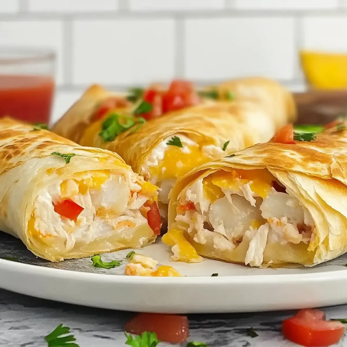 Crispy Baked Imitation Crab Chimichangas You’ll Love