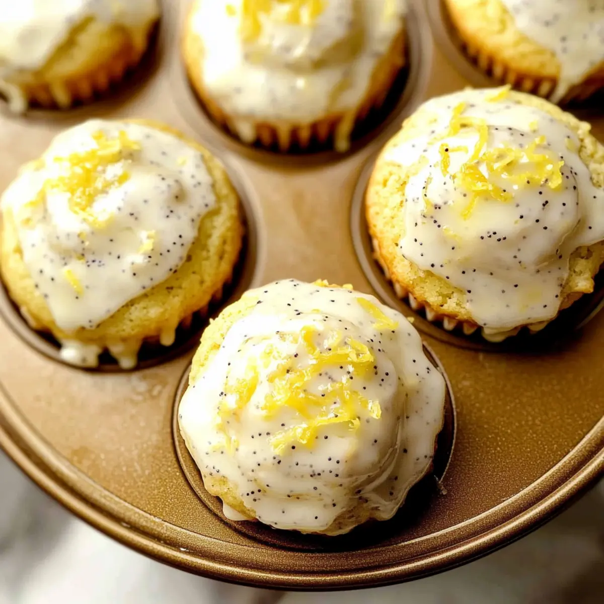 Lemon Poppyseed Muffins