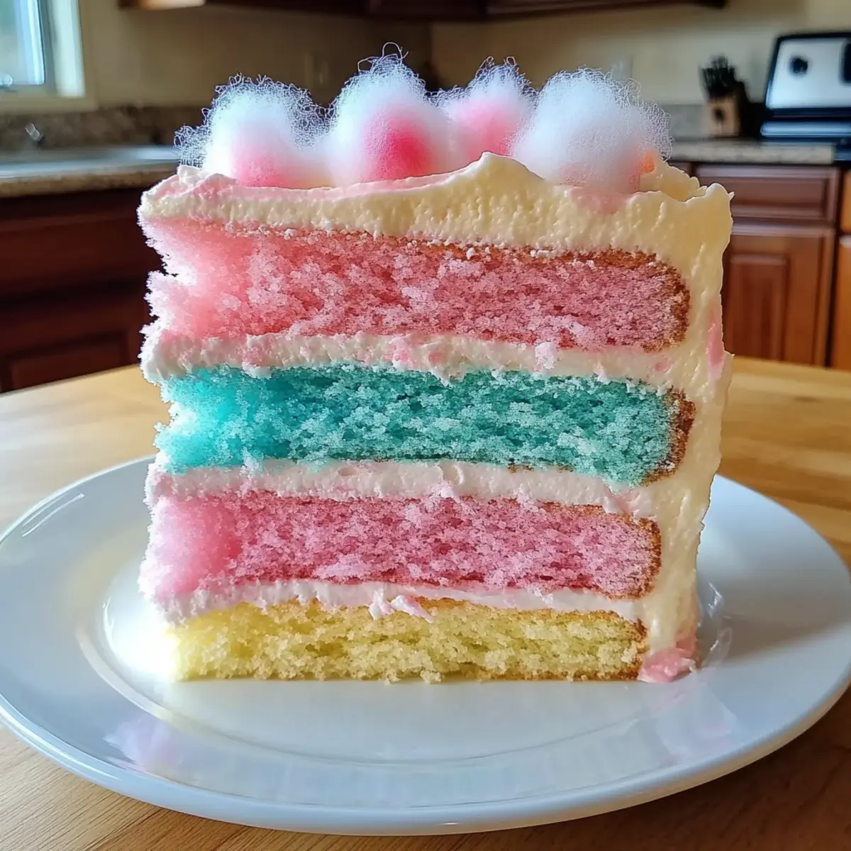 Cotton Candy Cake