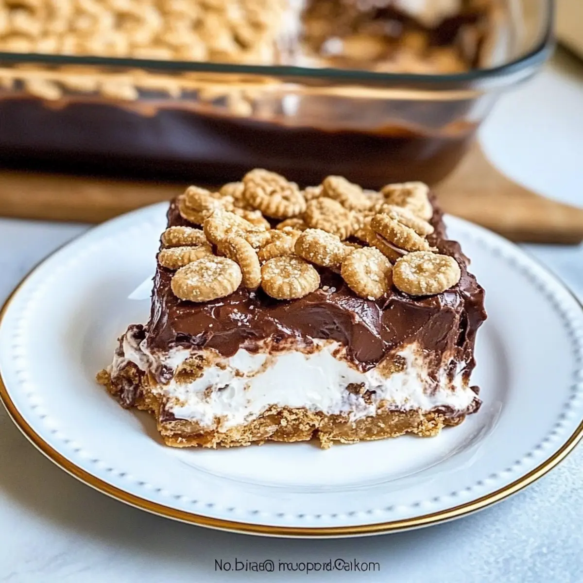 Peanut Butter Crunch Lasagna: No-Bake Dream Dessert Delight