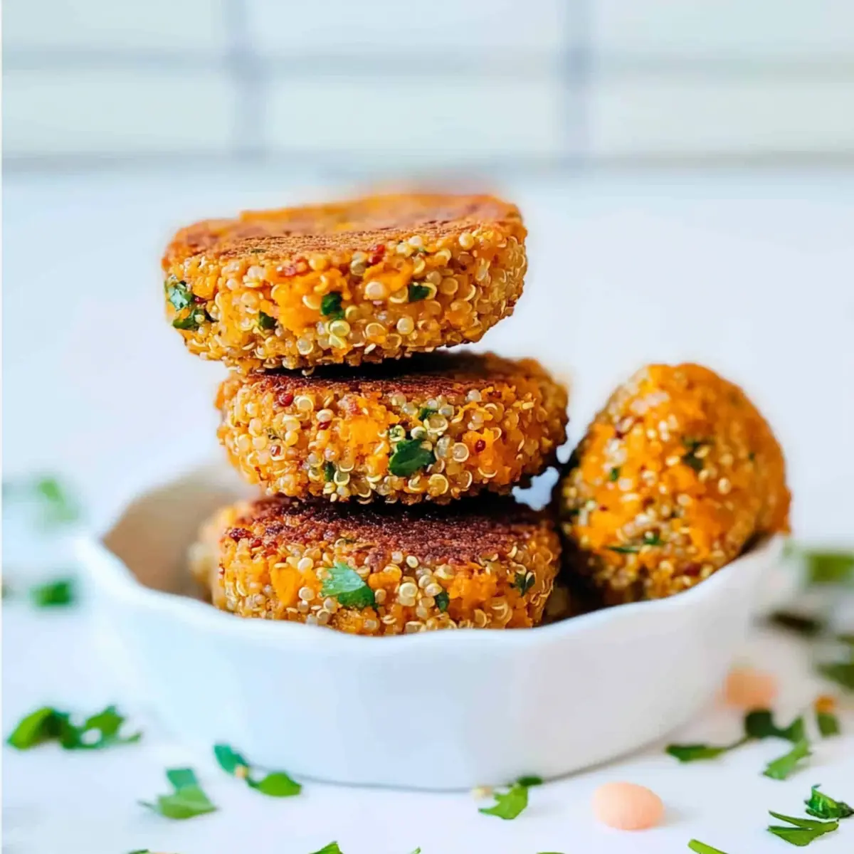 Irresistibly Crispy Sweet Potato Quinoa Cakes You’ll Love