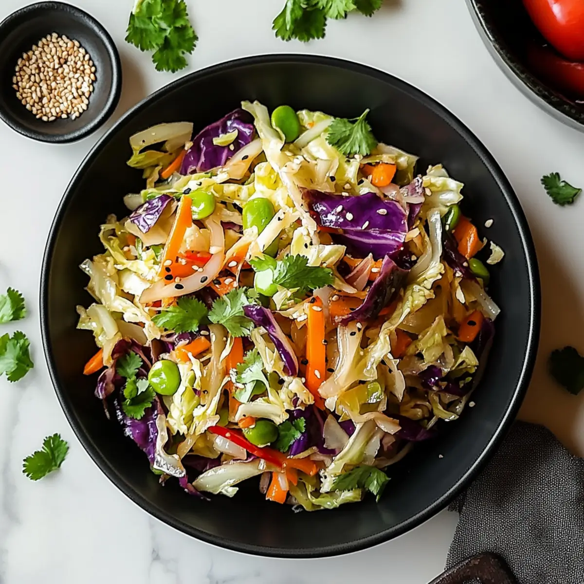 Asian Cabbage Stir Fry