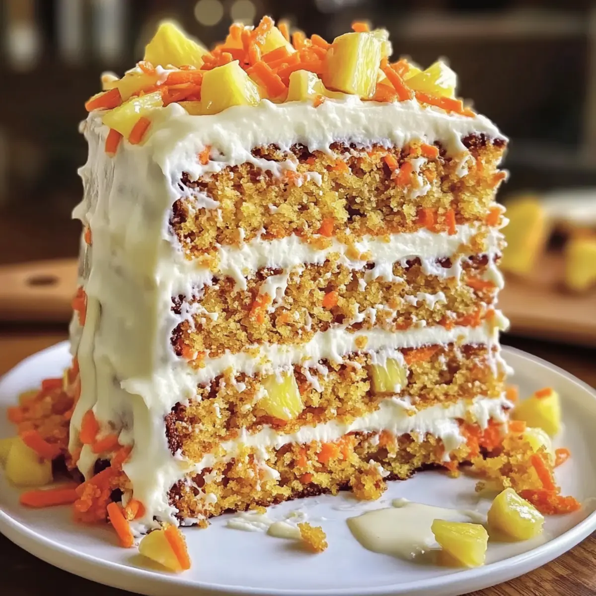 Delicious Hawaiian Carrot Pineapple Cake for Tropical Bliss