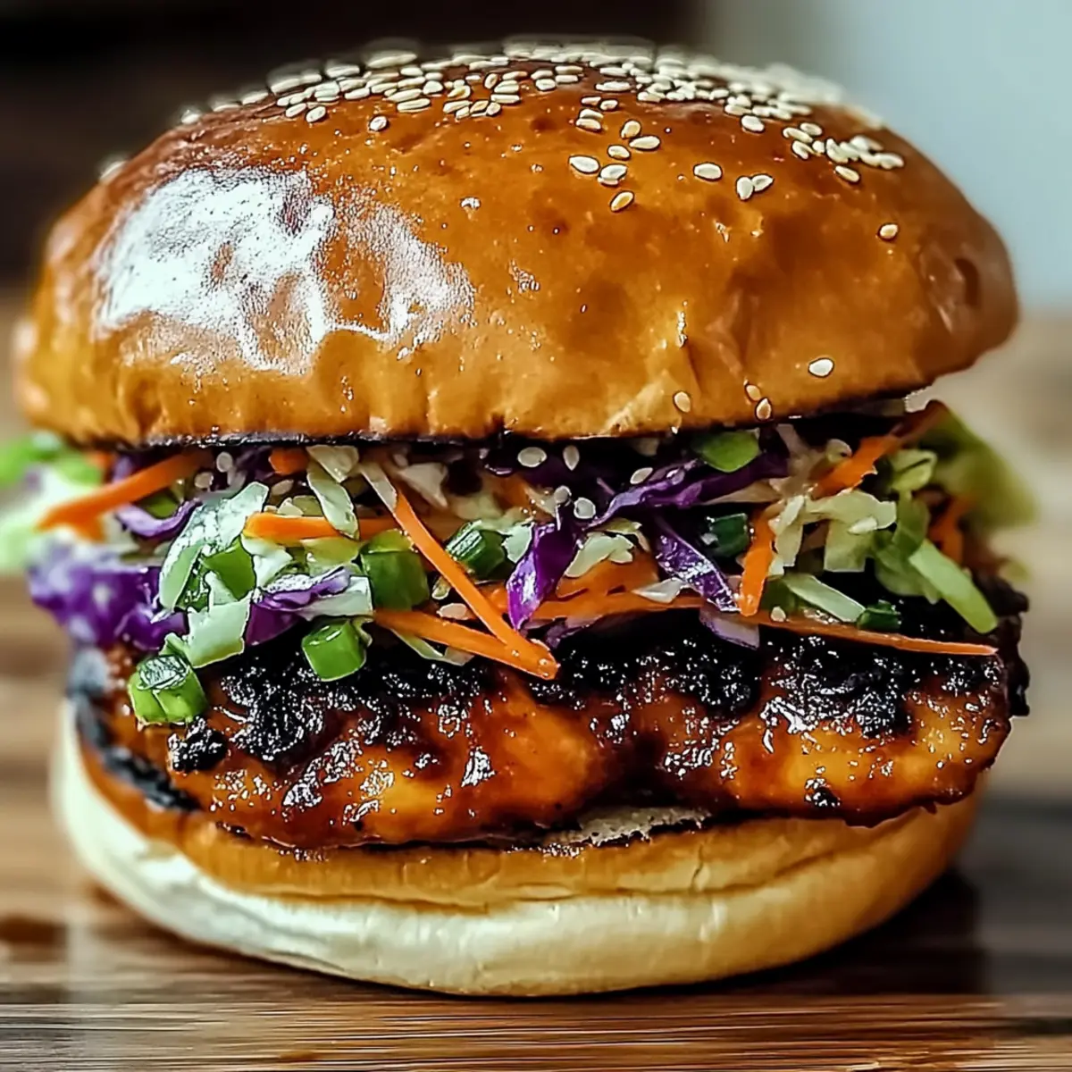 Korean BBQ Chicken Sandwich