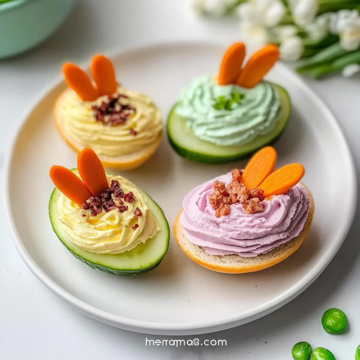 Easter Egg Deviled Eggs with a Fun Colorful Twist