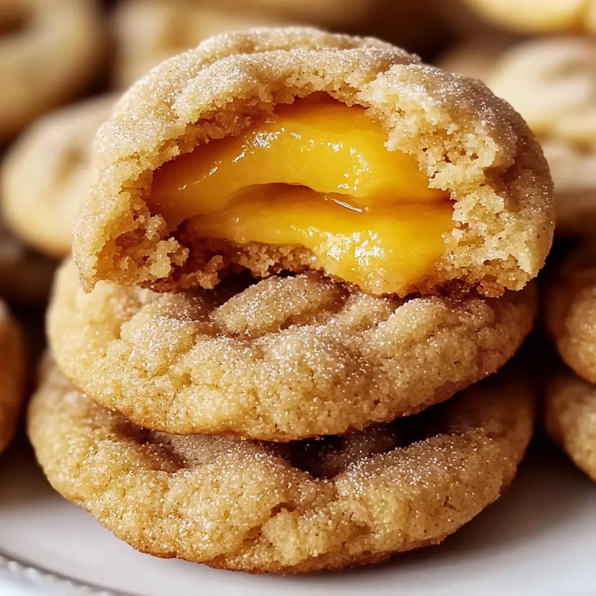 Peach Cobbler Cookies